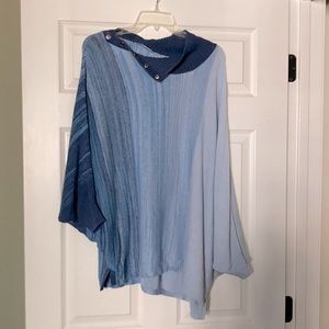 GILI Sweater Bat wing arms Over sized sweater XX small  Pop over sweater